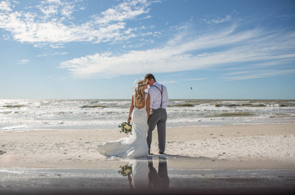 St. Pete Beach Elopement Bride & Groom Portraits