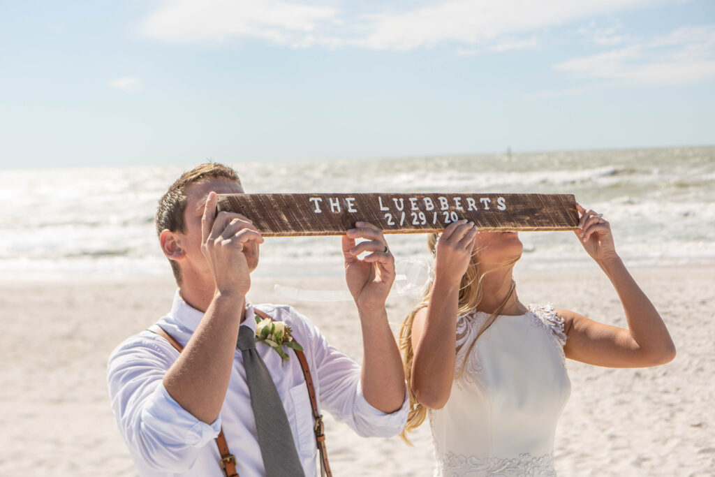 St. Pete Beach Elopement Bride & Groom Portraits