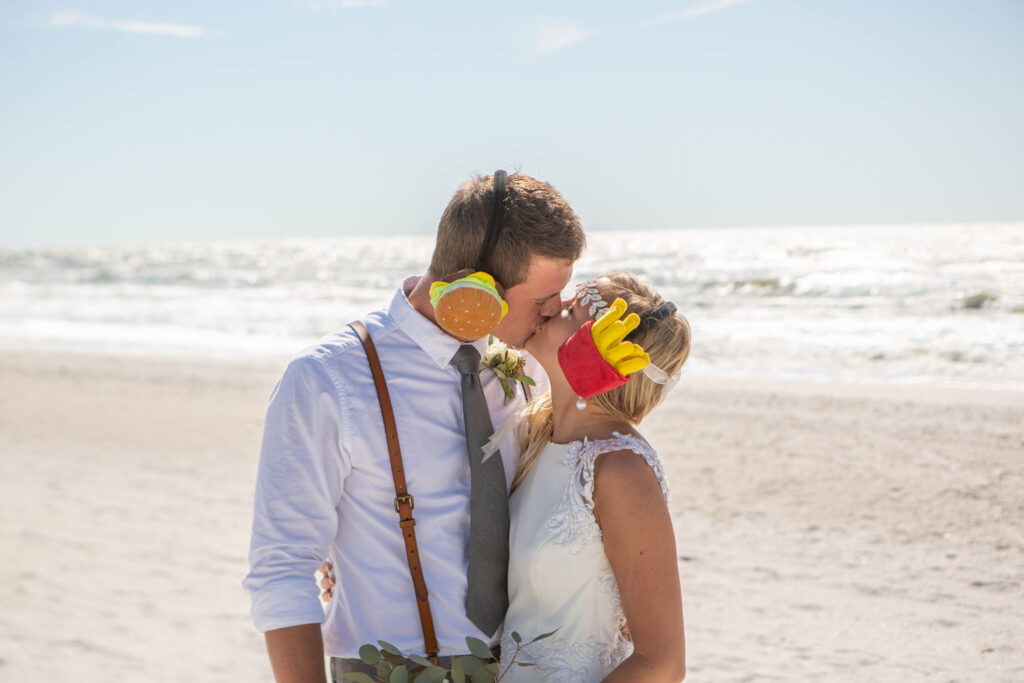 St. Pete Beach Elopement Bride & Groom Portraits