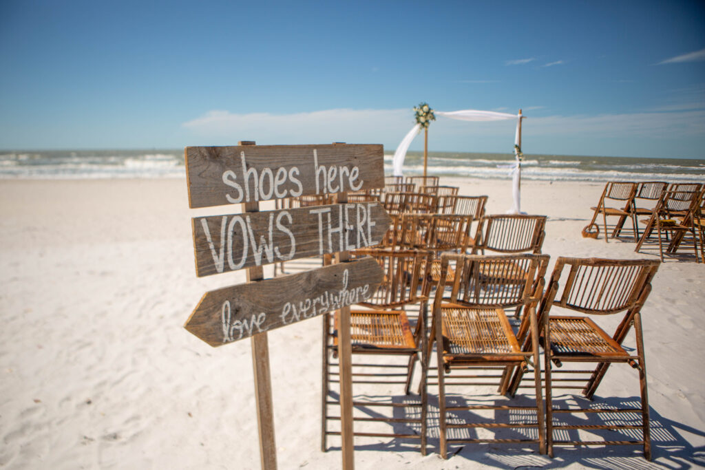 St. Pete Beach Elopement Detail Photography and elopement videography