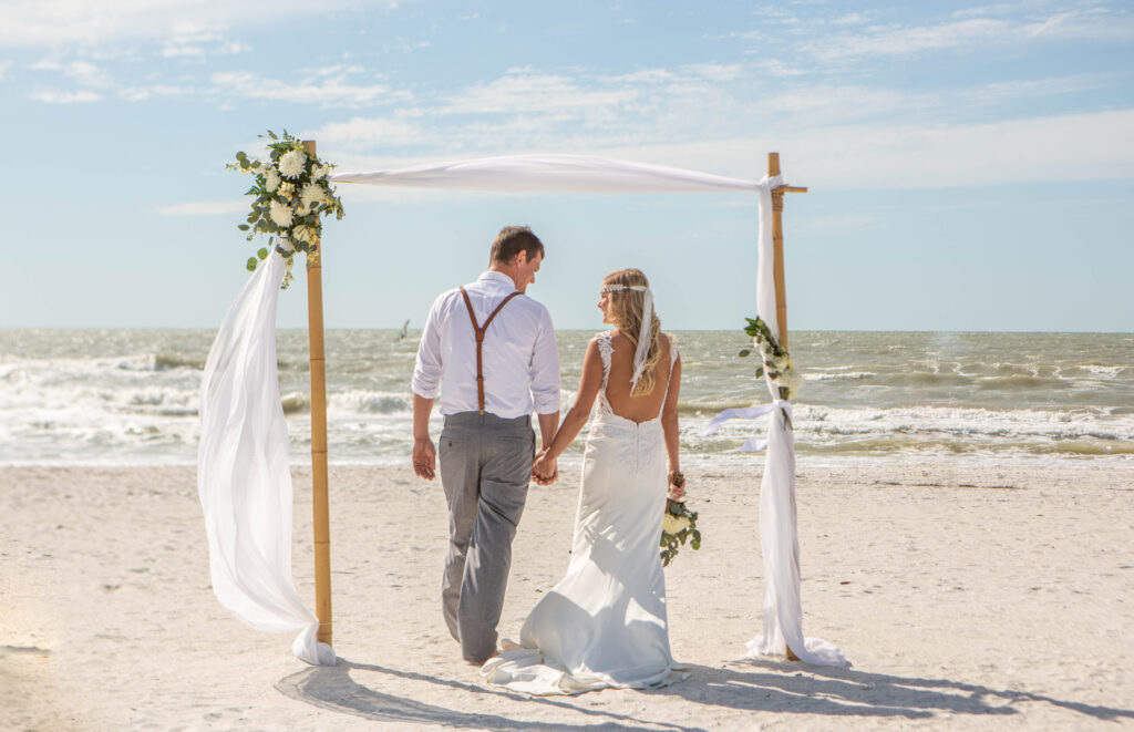 St. Pete Beach Elopement Bride & Groom Portraits