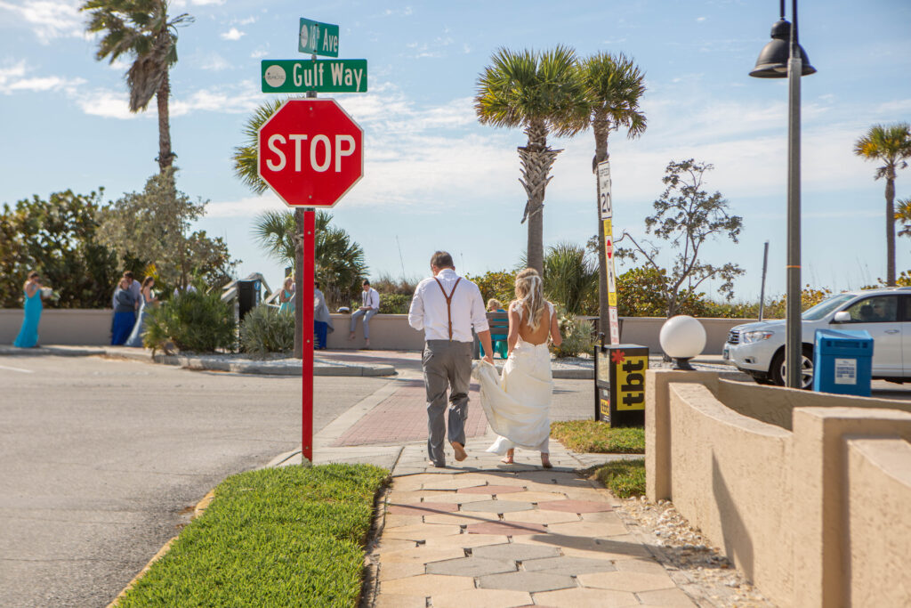 St. Pete Beach Elopement Bride & Groom Portraits