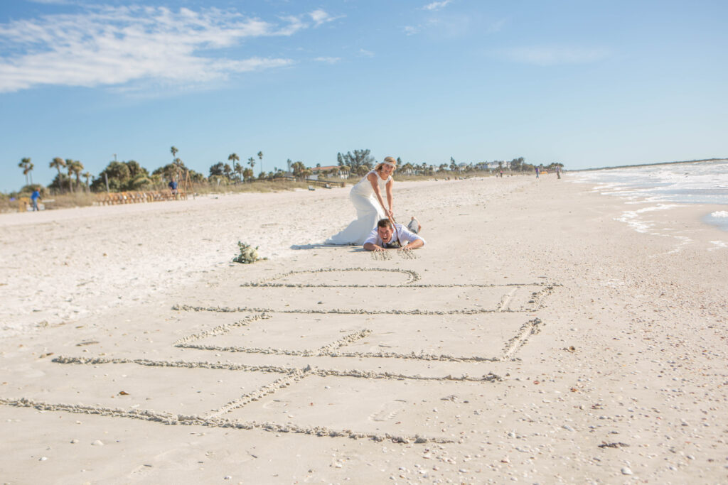 St. Pete Beach Elopement Bride & Groom Portraits